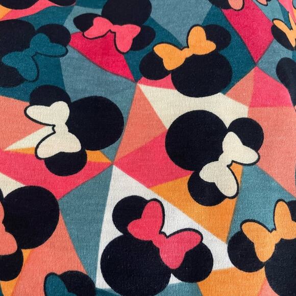 LuLaRoe Disney Mickey Mouse Irma NWT Beautiful Orange Greens/Teal Red Black XS - Picture 5 of 16